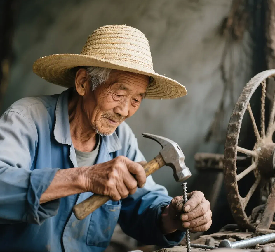 知道吗,我家公可不是普通的农村老头,他是那种一身泥巴,一脸农活气,却