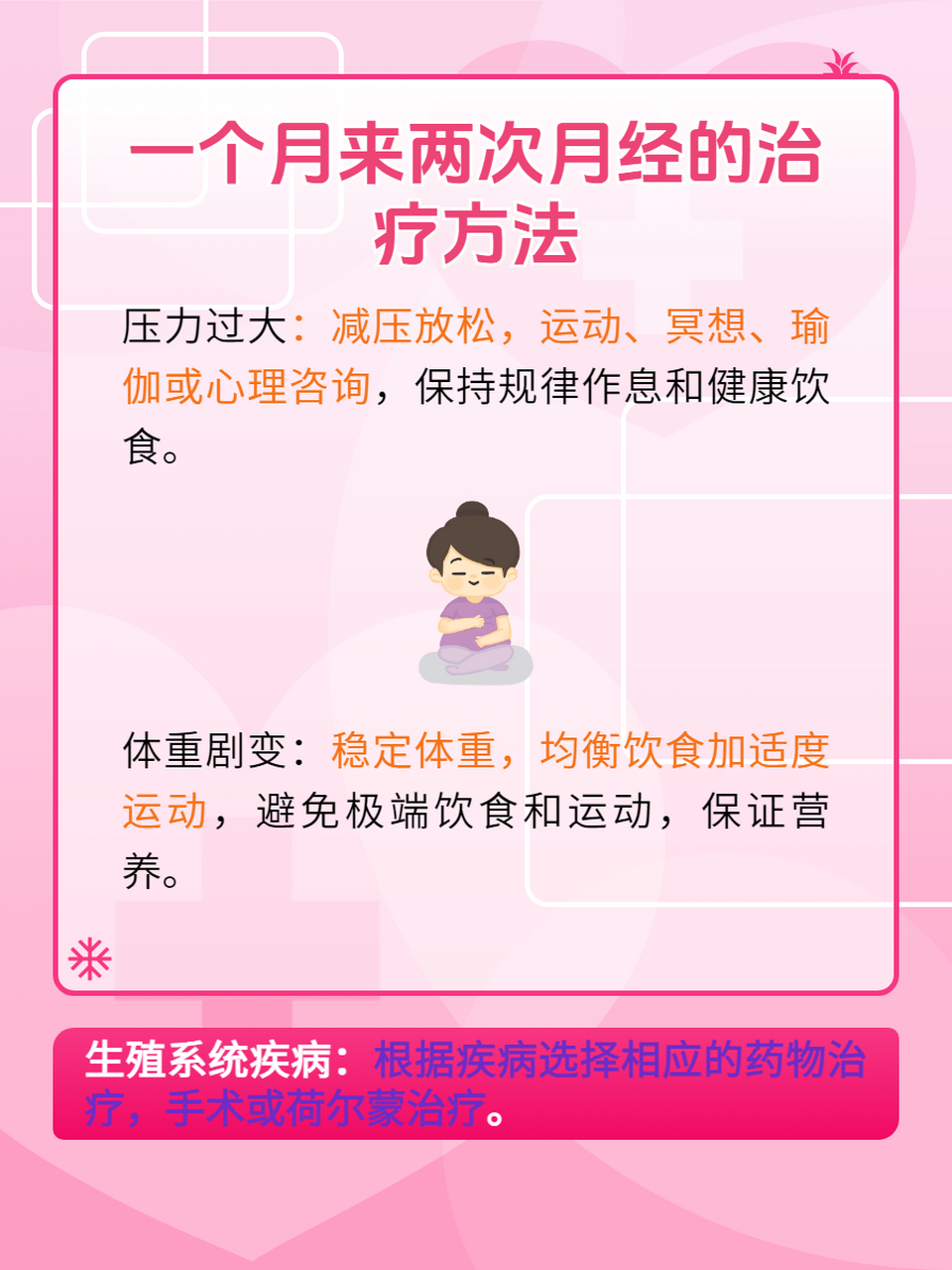 为什么月经一个月来两次