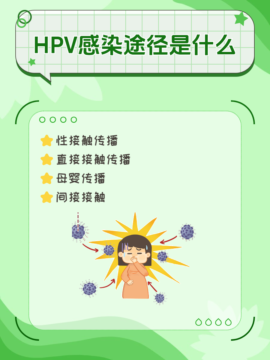 一般来说,hpv主要通过以下几种途径传播: