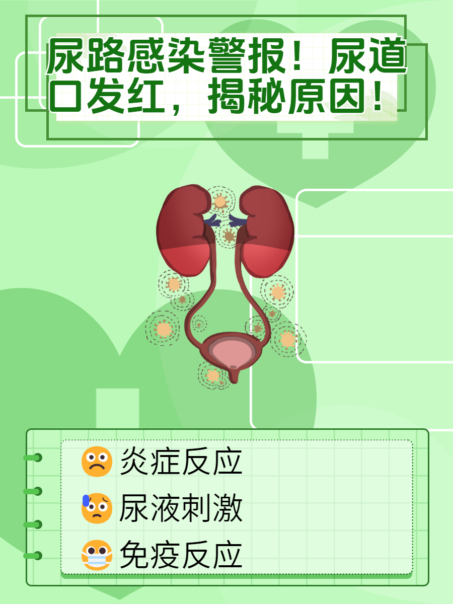 尿道口发红,揭秘原因! 尿路感染是一种常见的泌尿系统疾病.