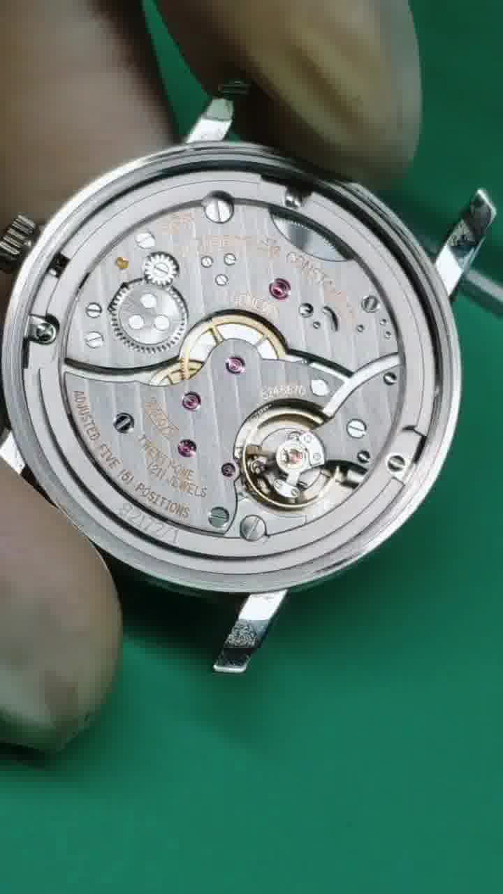江诗丹顿手动上链机械表维修分享