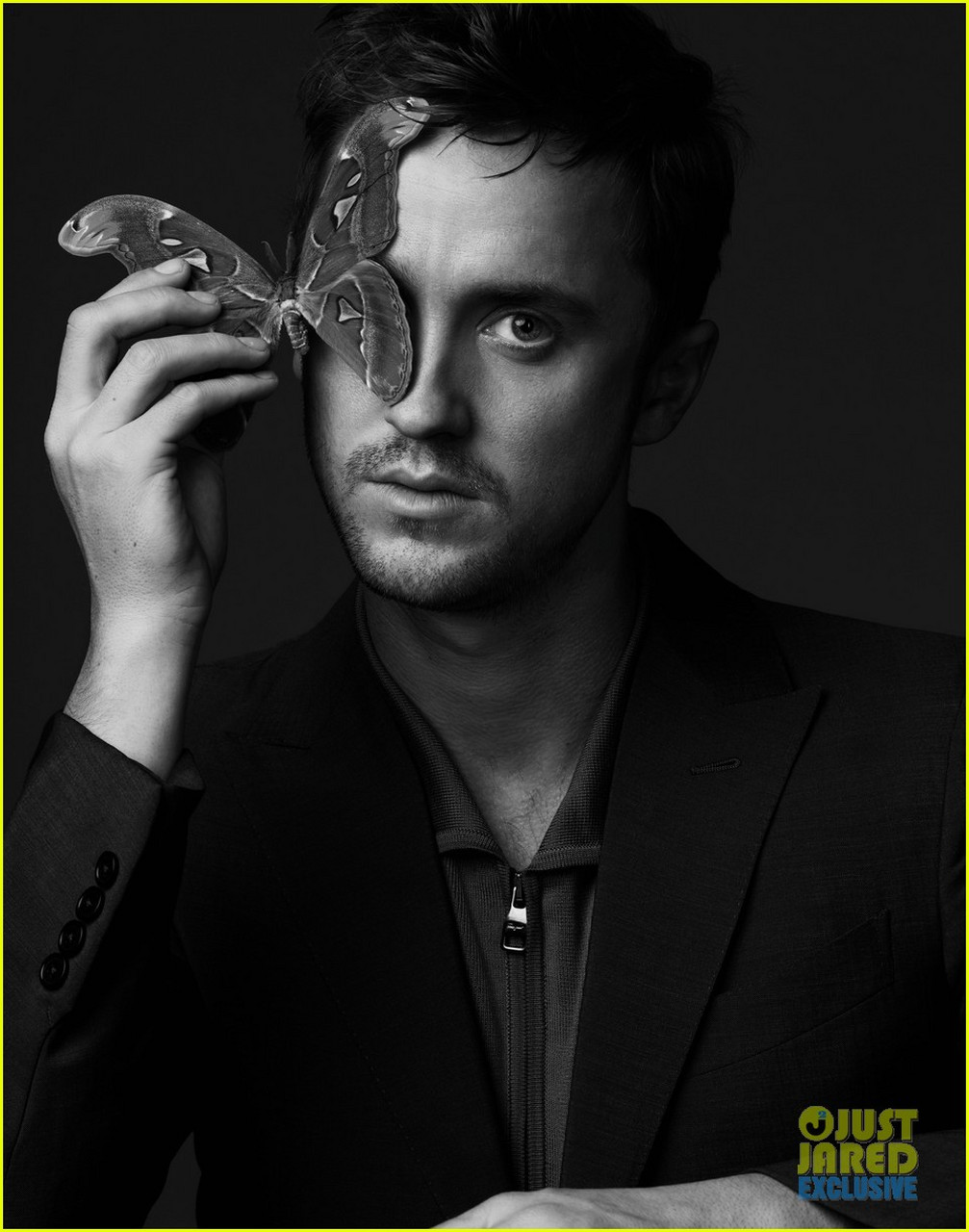 汤姆·费尔顿/tom felton,2015年接受"just jared"采访时拍摄的一组