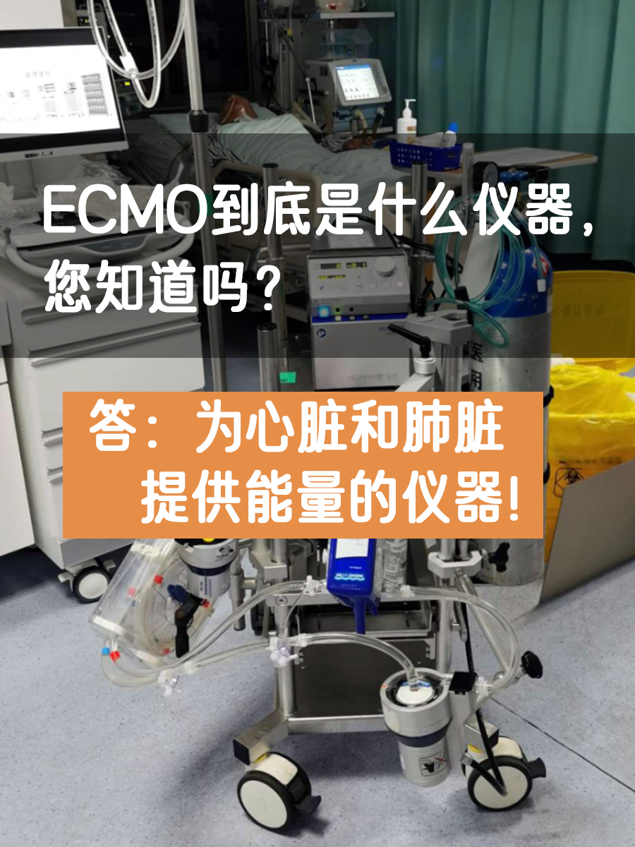 ecmo,全称体外膜肺氧合,是现代医学领域的一项高级生命支持技术.