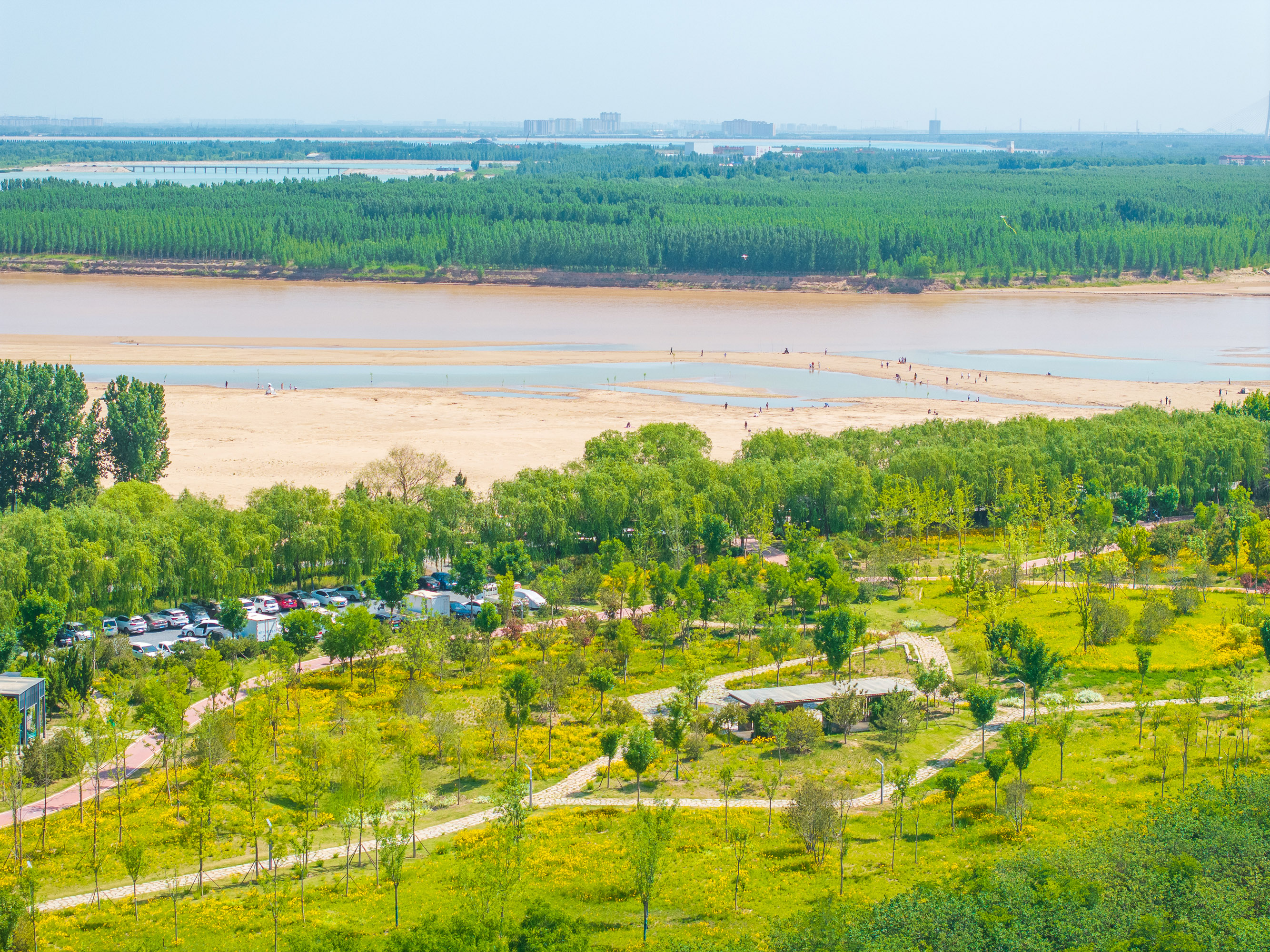 百里黄河风景区图片