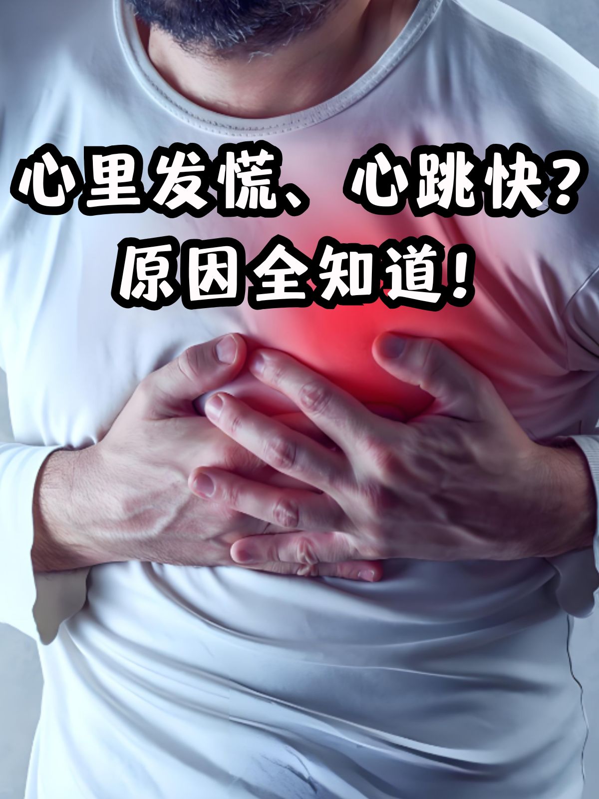 心里发慌,心跳快?原因全知道!