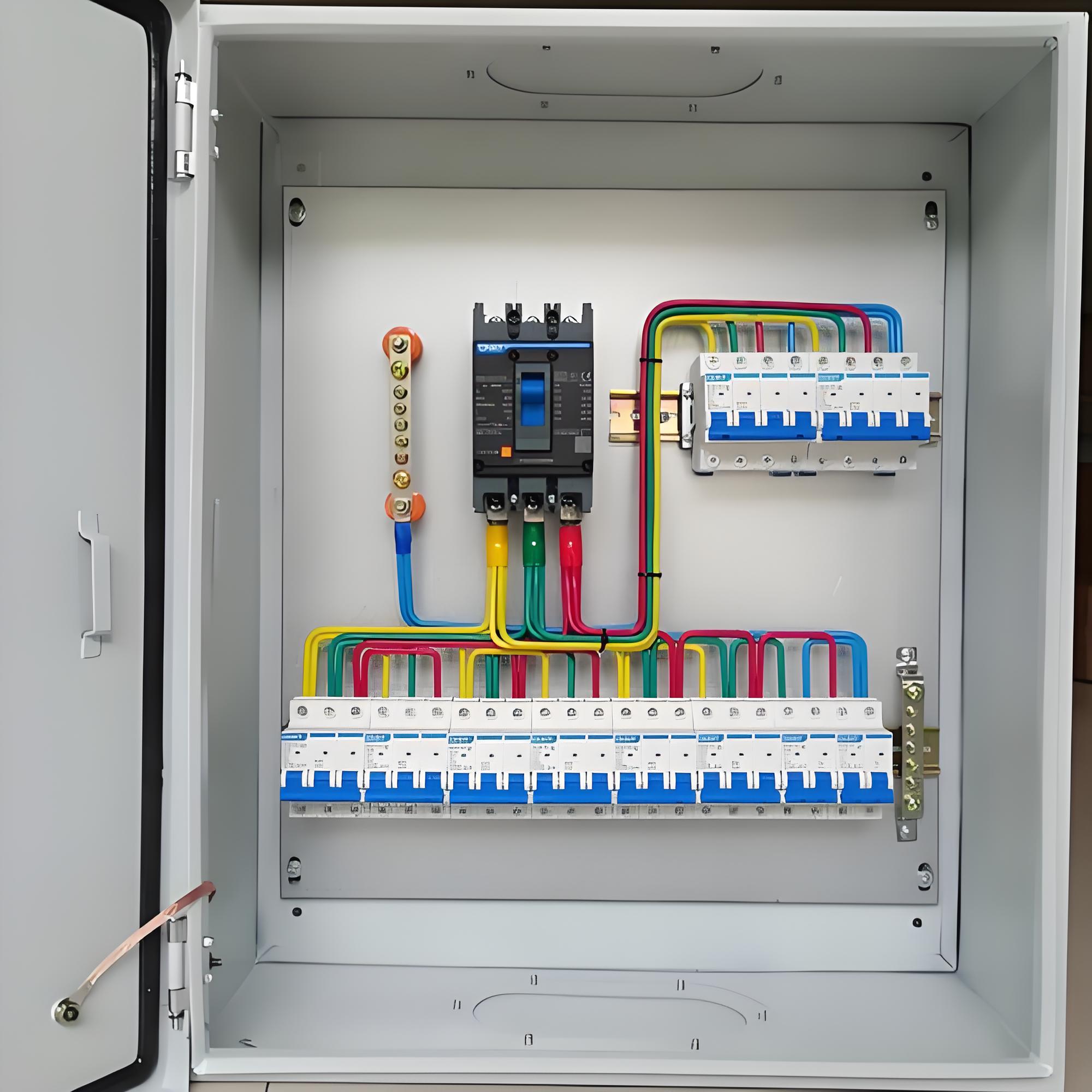 这种配电箱一眼看上去,就让人舒服