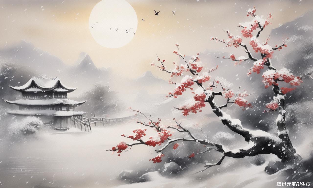 吕本中《踏莎行·雪似梅花》 雪似梅花,梅花似雪.似和不似都奇绝