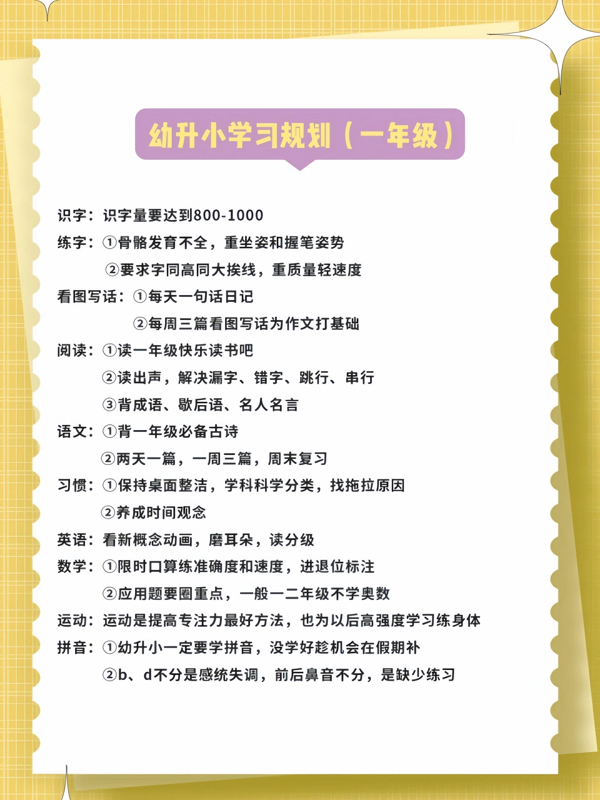 原来每个年级的学习规划是这样的 对于小学生来说,各个年级数学学习