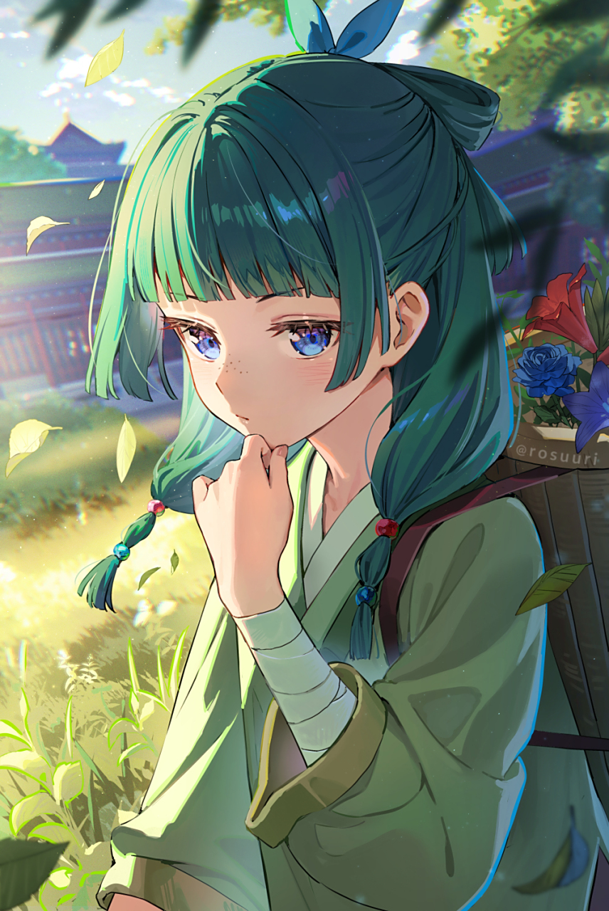 动漫# 《药屋少女的呢喃》猫猫的人物形象也太出色了,不仅是长相好看