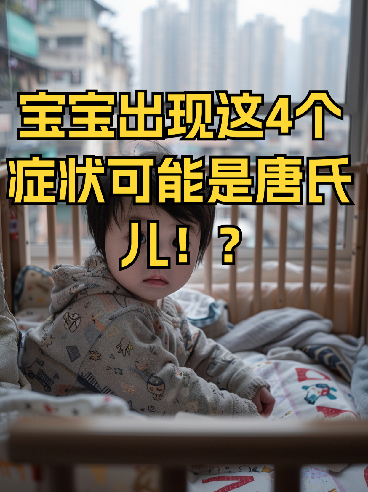 宝宝出现这4个症状可能是唐氏儿!