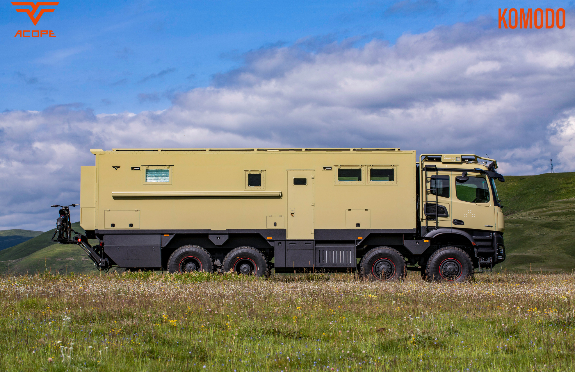 科摩多龙越野房车##房车 ##越野房车##动态连更挑战