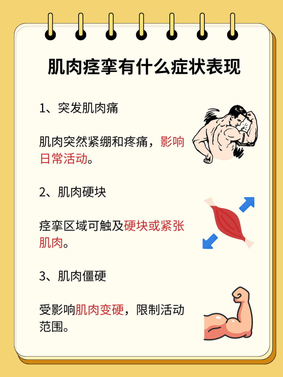 那么肌肉痉挛究竟有哪些症状,我们又该如何应对和预防这种疾病呢?