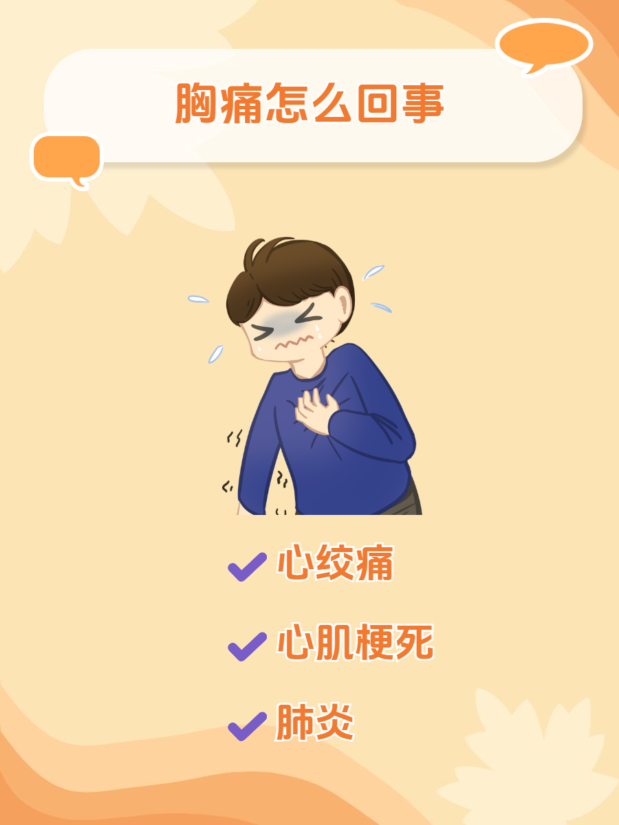 为什么胸口痛
