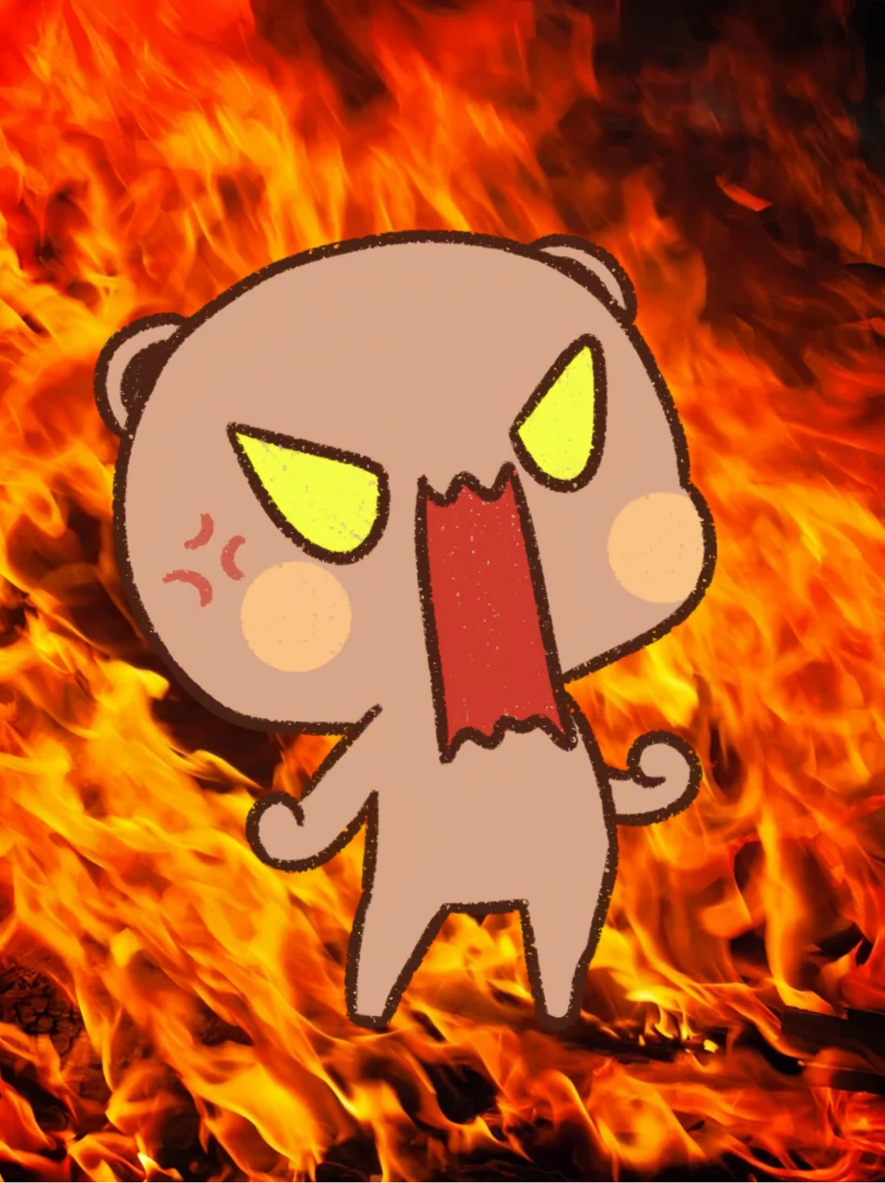 我的金铲铲冒火头像,那可是实力与激情的象征!