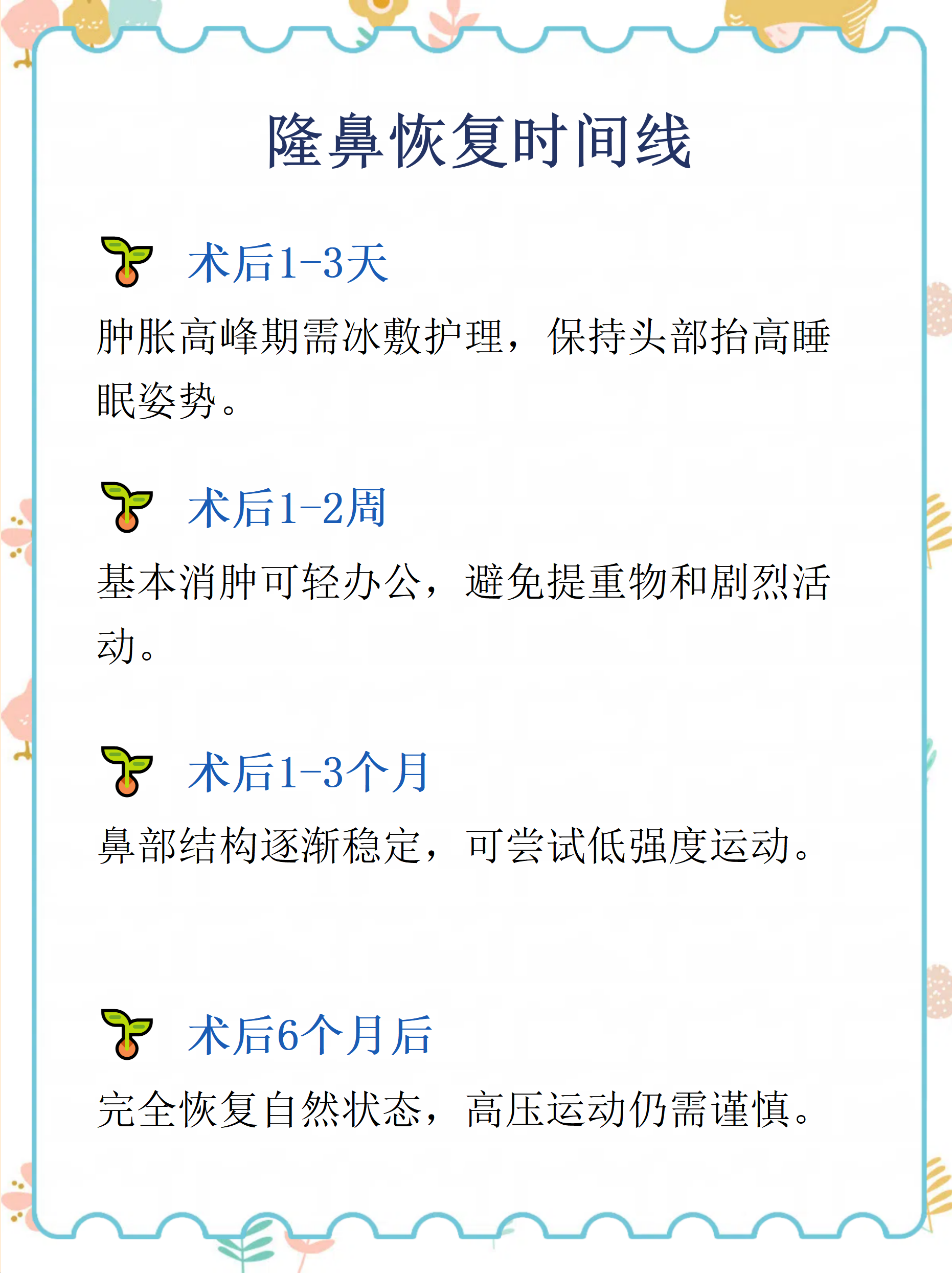 隆鼻手术后很多朋友最关心的问题就是恢复时间,其实这与手术方式