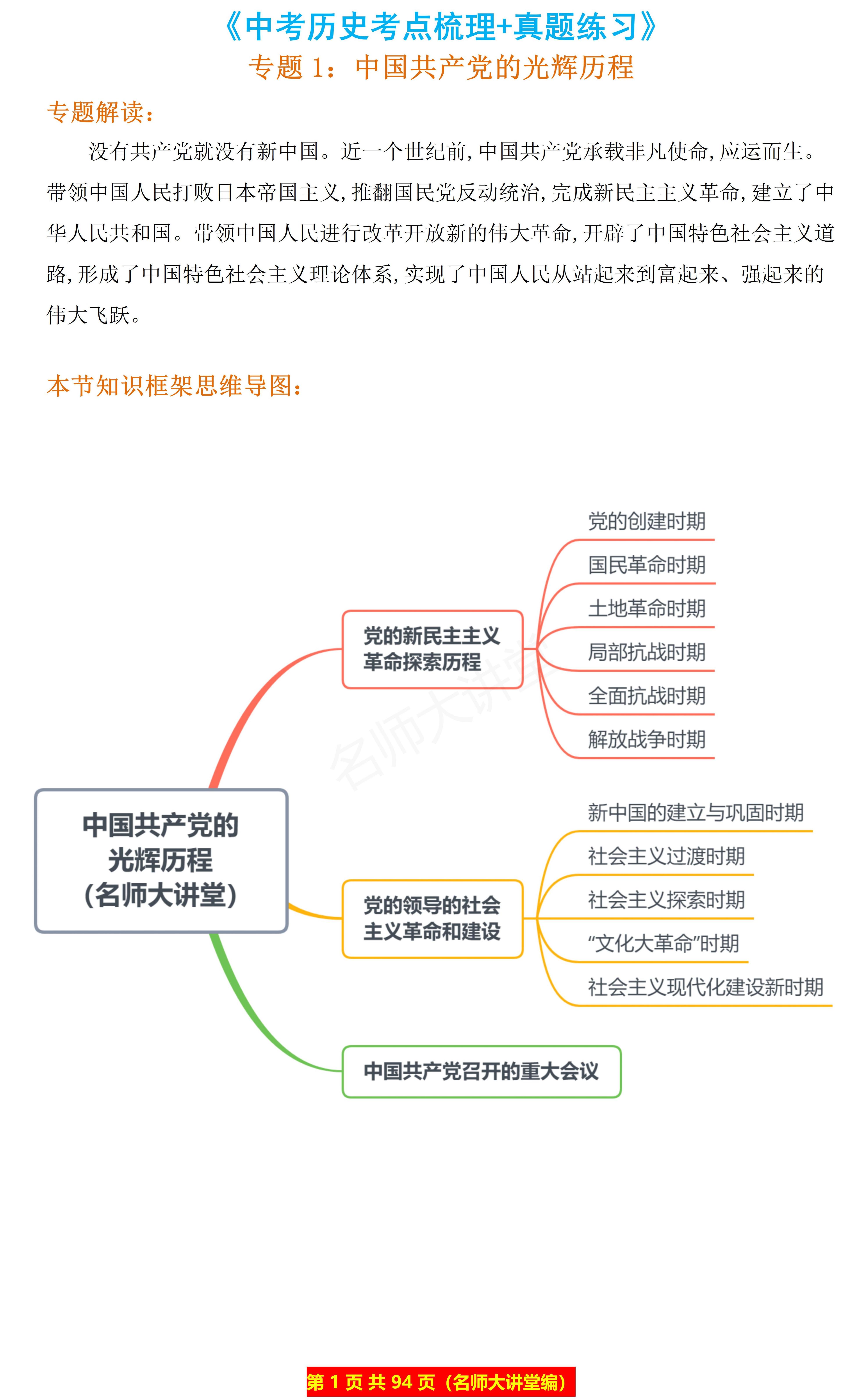 中考历史复习计划模板（60天）的简单介绍