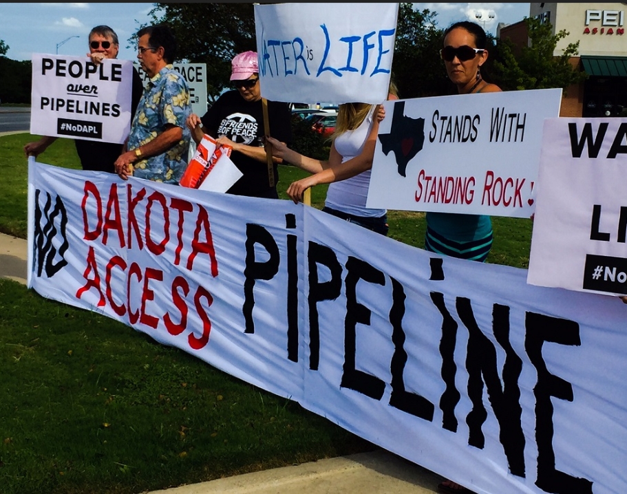 此案源于2016年达科他输油管抗议事件,该公司指控