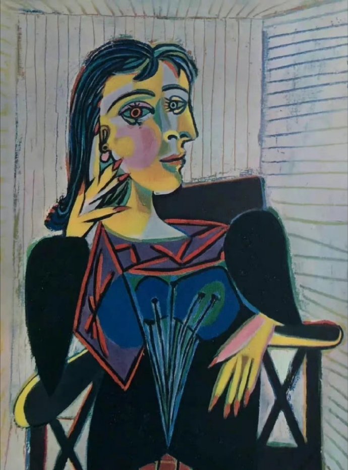 有那么一瞬间,突然看懂了毕加索的画