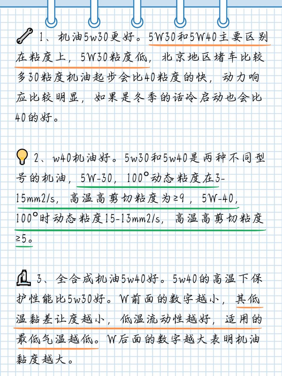 5w30好还是5w40好 今天去买机油,里面有5w30和5w40,不知道他们哪个好