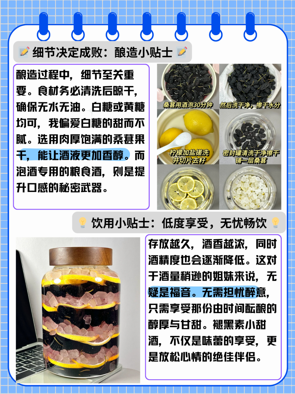 桑葚干泡酒的正确做法  终于理解网友说的好喝到无语了… 网友果然没