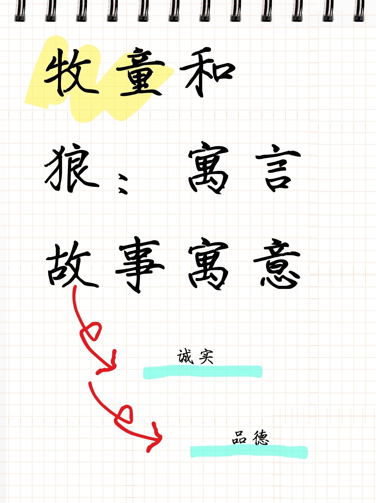 牧童和狼:寓言故事寓意