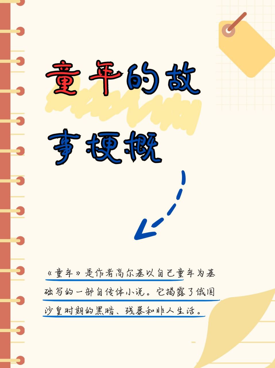 故事梗概 98 在父亲去世后,阿列克谢在外祖父家度过了他的童年