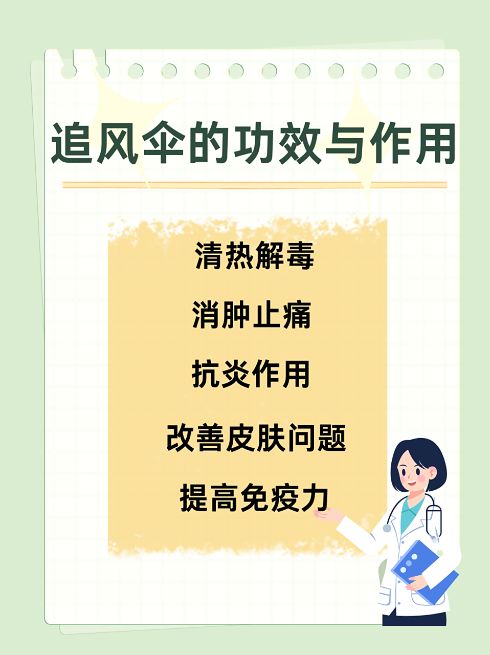 追风伞的功效与作用有哪些 从古至今,追风伞因其独特的药用特性而备受