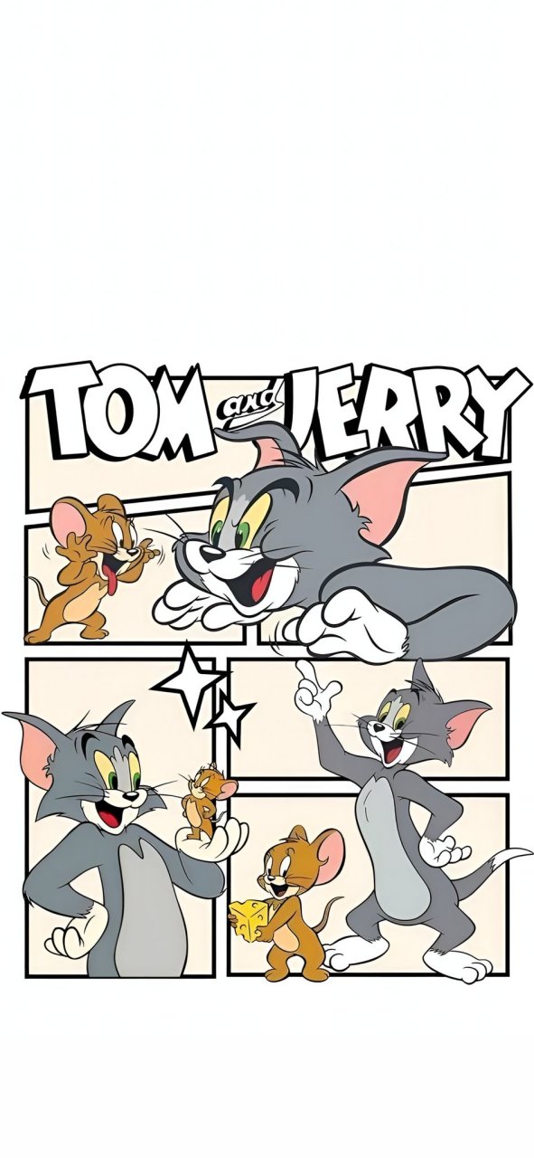 猫和老鼠#壁纸# #壁纸分享# #手机壁纸##图文动态同步大赛