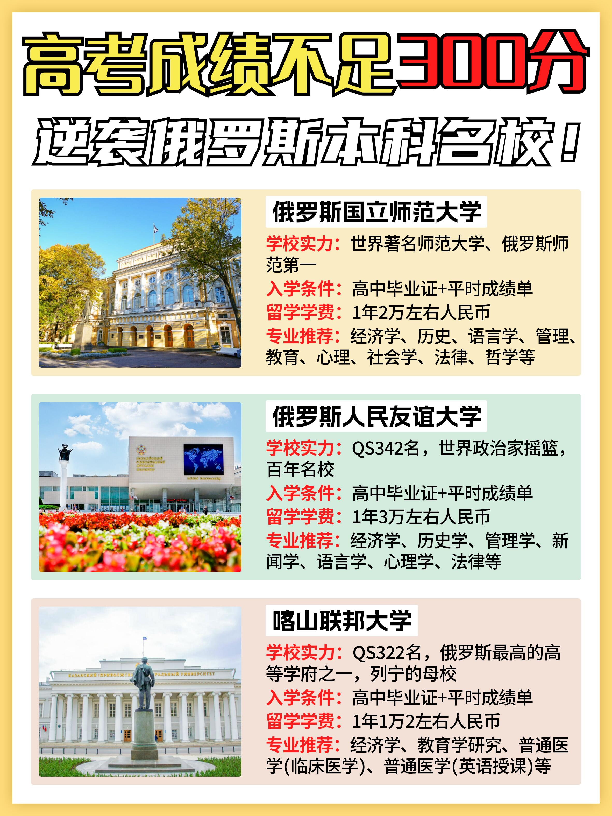 俄罗斯留学条件