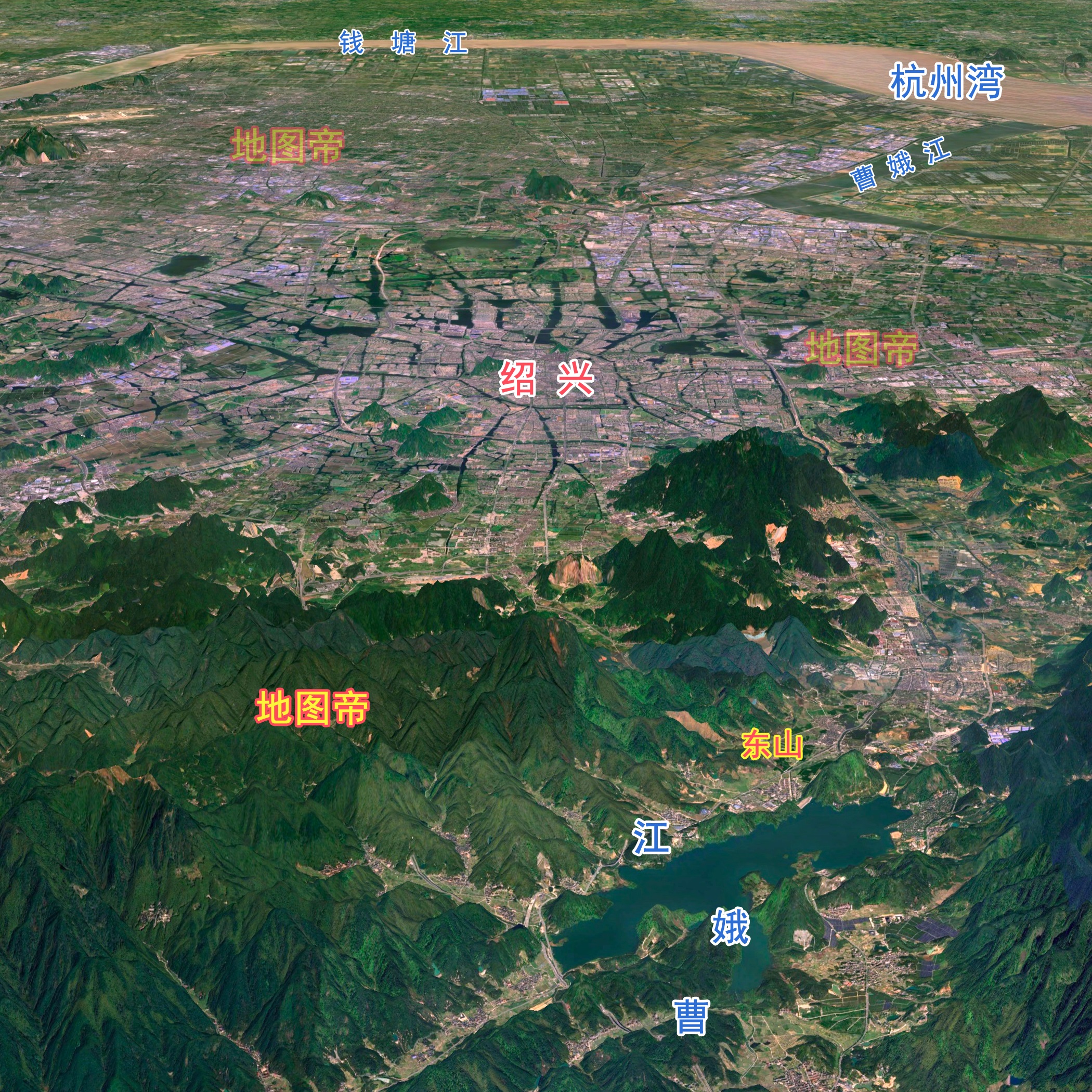 绍兴市位于浙江省中北部,地处杭州湾南岸,浙西山地丘陵