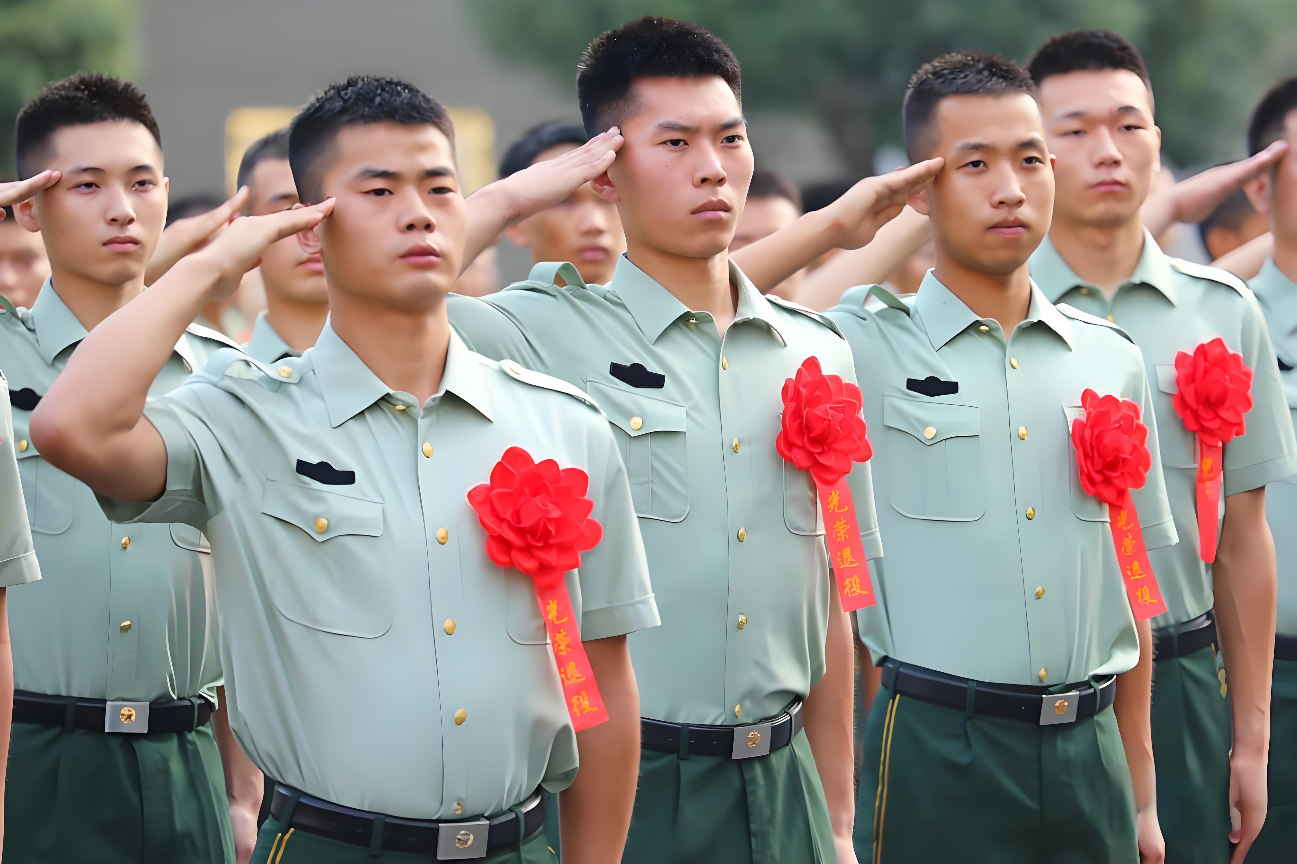 退伍更多针对短期服役的义务兵,而退役则涵盖了更广泛的军人群体,尤其