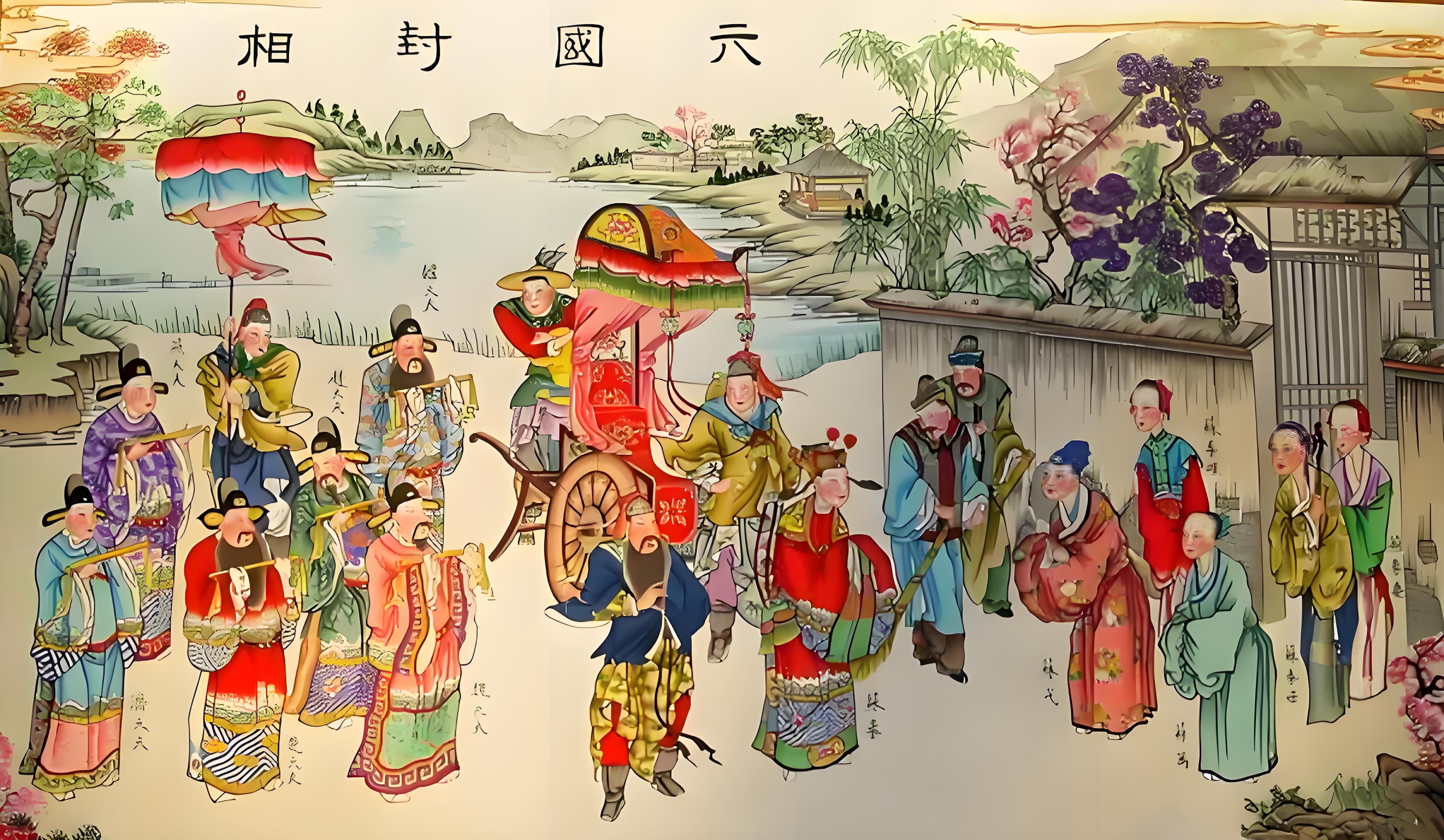 一朝翻身跳跃龙门 话说苏秦外出游历多年,弄得穷困