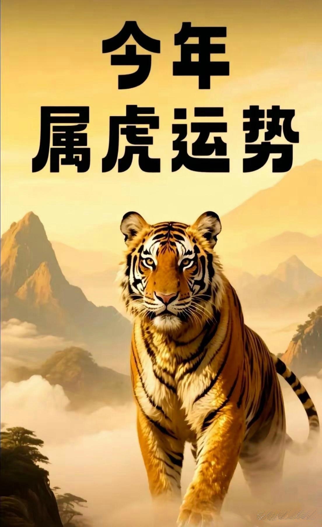 生肖虎事业运势感情(属虎人的事业运势)