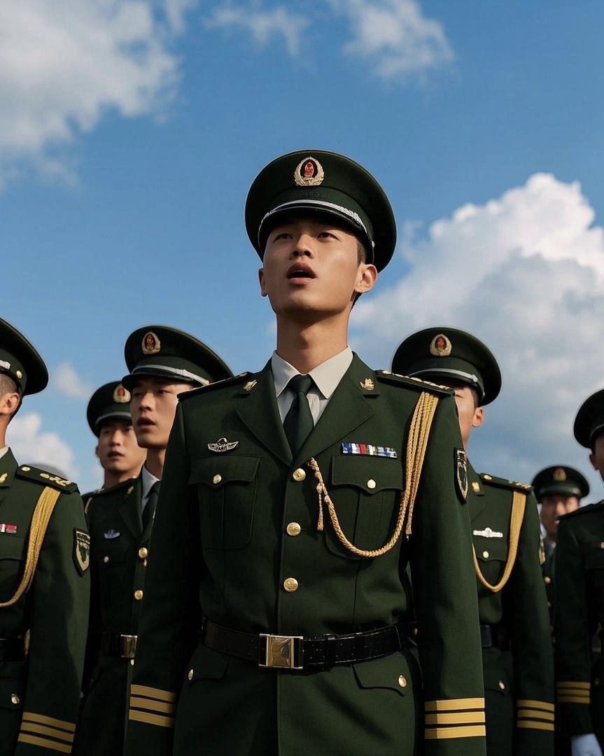 军帽zgrmjfj中国著名战士照片中国人民解放军军人图片爱国战士真人图