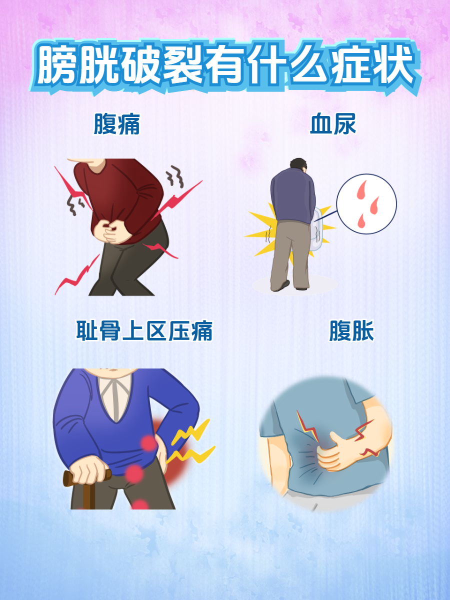 膀胱遭遇意外发生破裂时,会给我们的身体健康带来