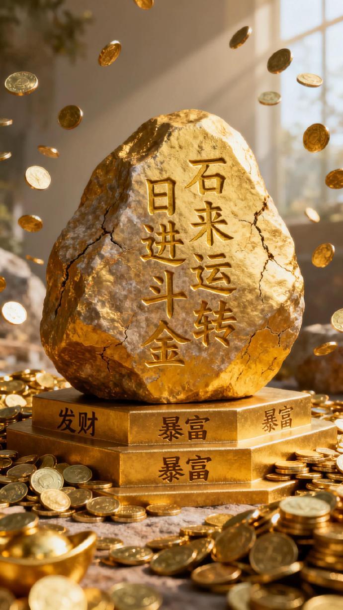 最近财运有点差的,转发这个神奇的许愿石,石来运转,日进斗金
