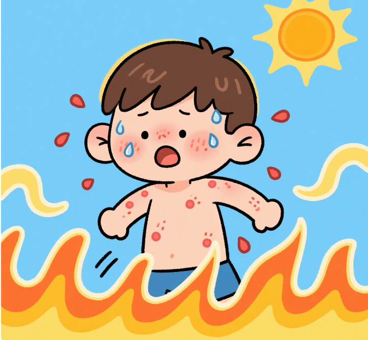 皮肤长痱子怎么回事