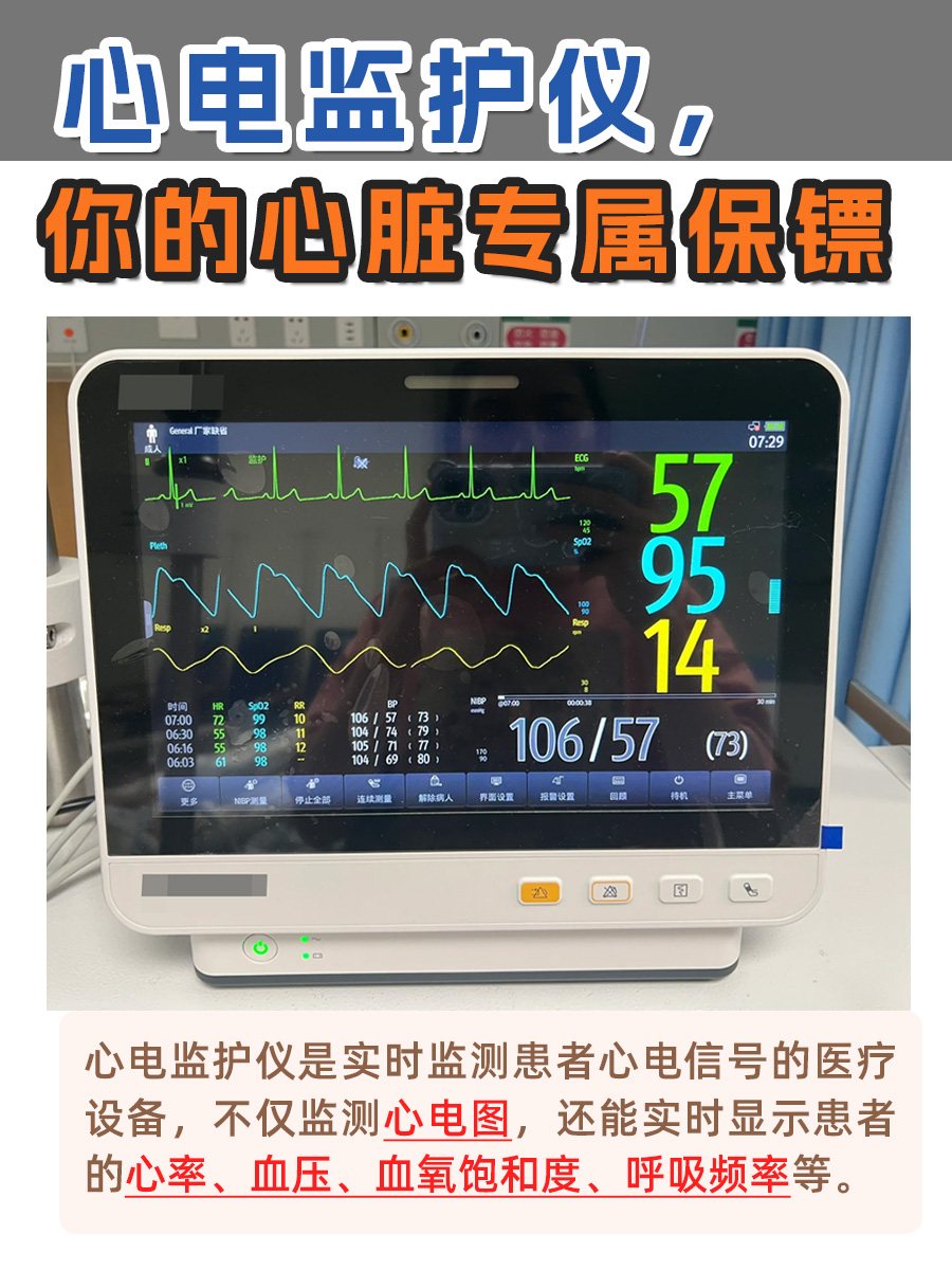 心电监护仪,你的心脏专属保镖
