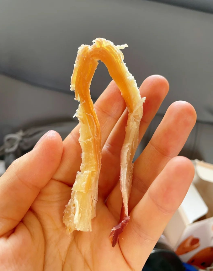 这个鱿鱼条软软的,吃一次就爱上了!