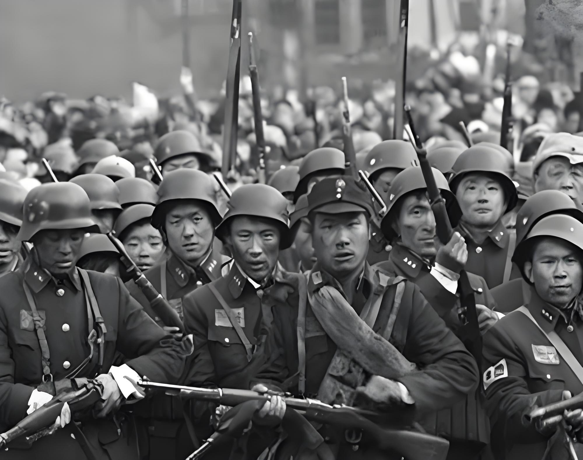 据历史记录,抗战时期国民党部队的总人数一度达到了1200万,但到了抗战