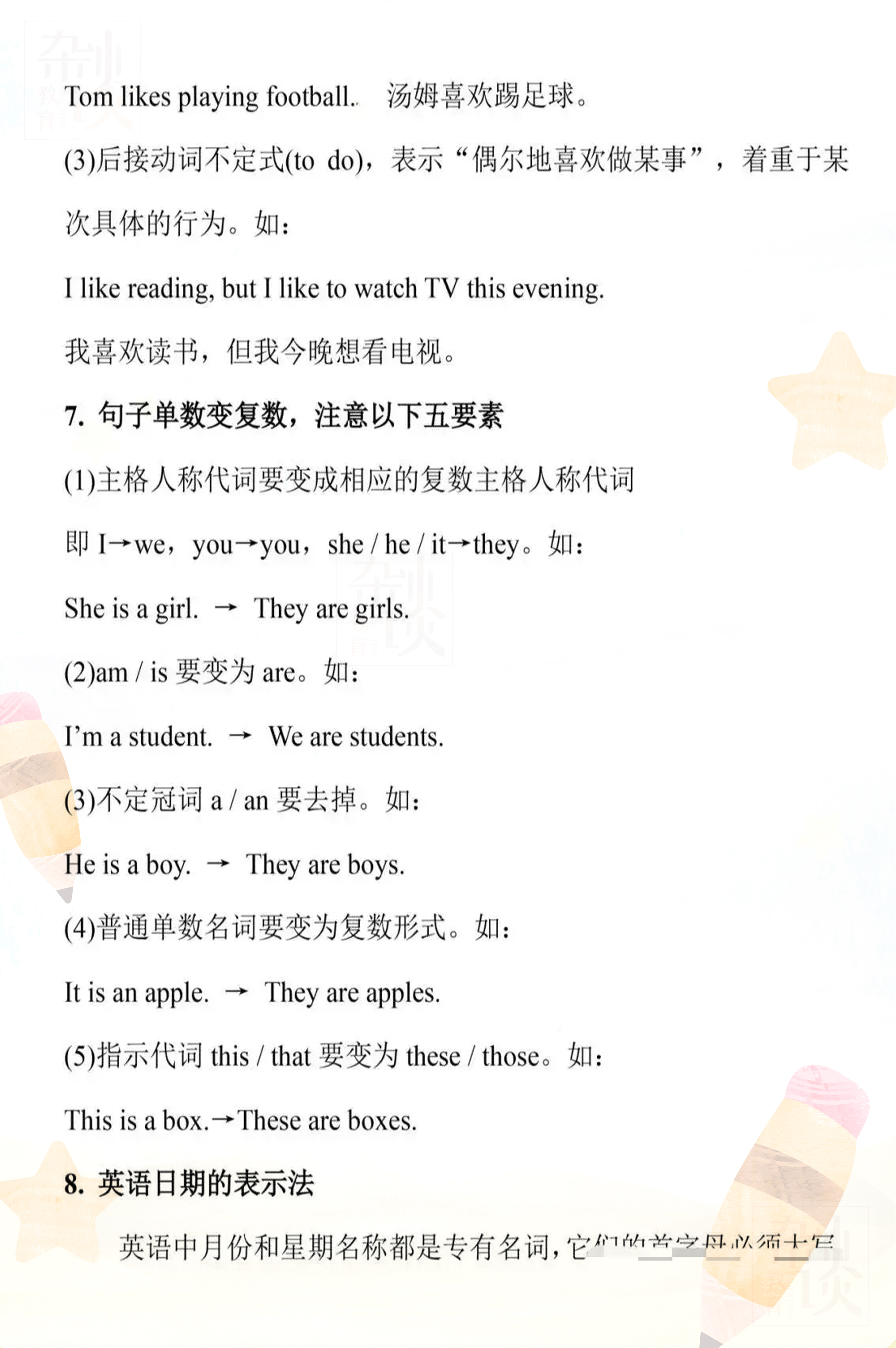 
班主任推荐！小升初英语基础资料，可打印
