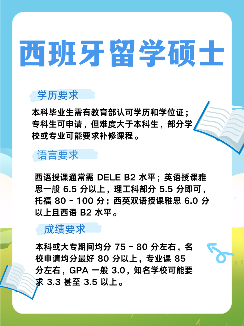 西班牙留学本科申请全攻略留学须知