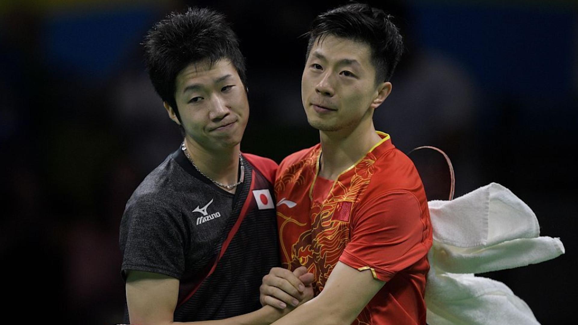 日本前乒乓名将水谷隼,男乒团体赛前信心满满地分析说:"马龙将是团体