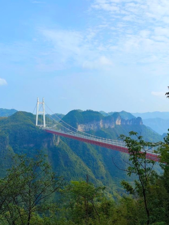 矮寨大桥风景图片