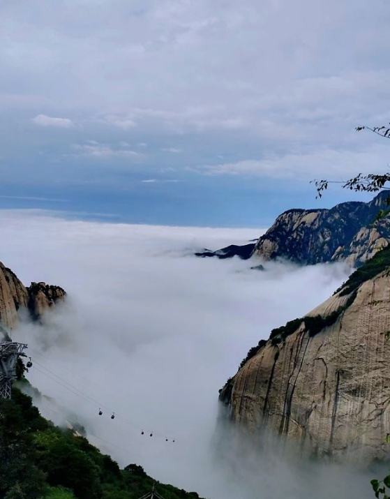 西岳华山简介  华山