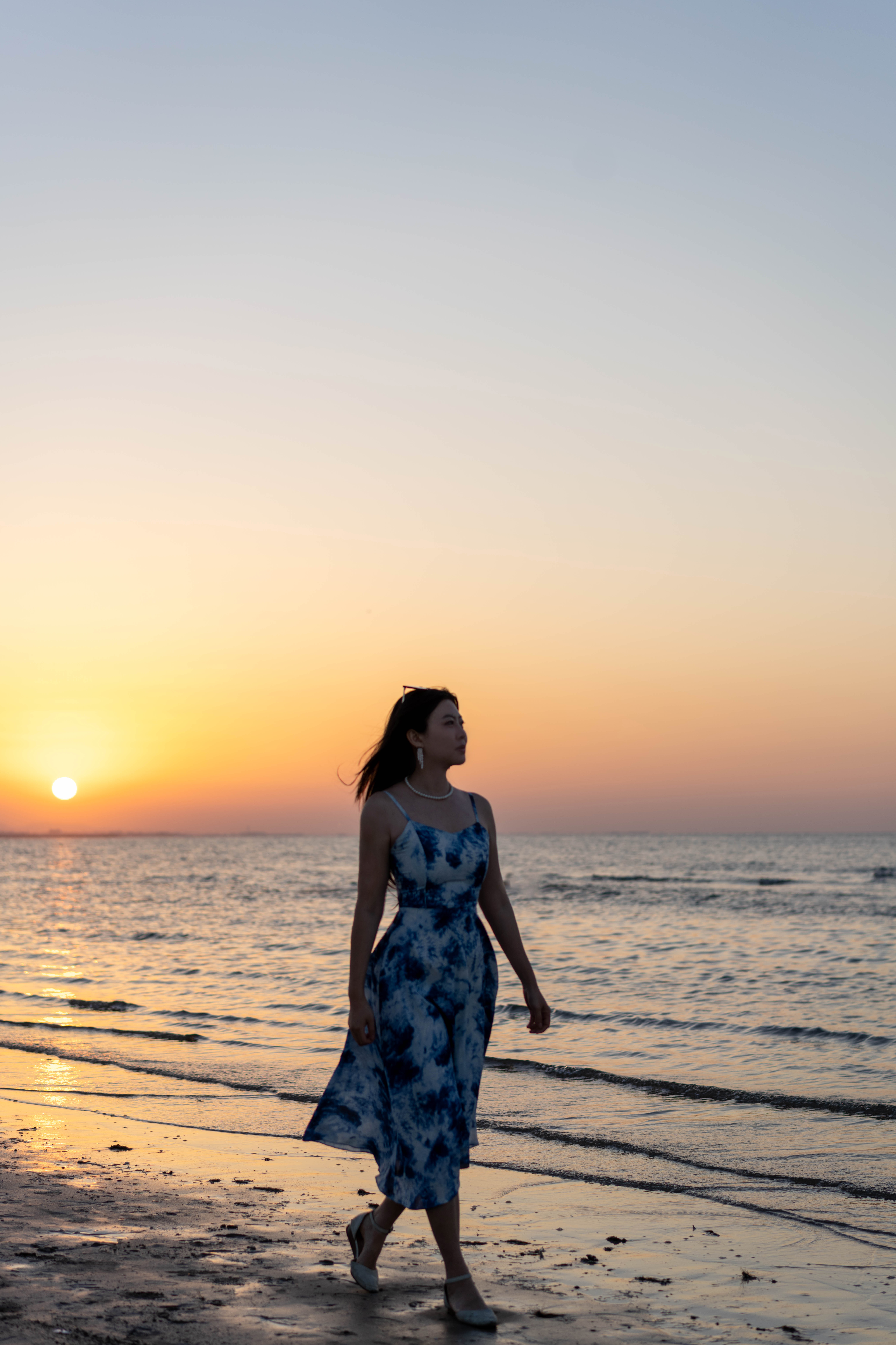 没有人能拒绝海边日落!