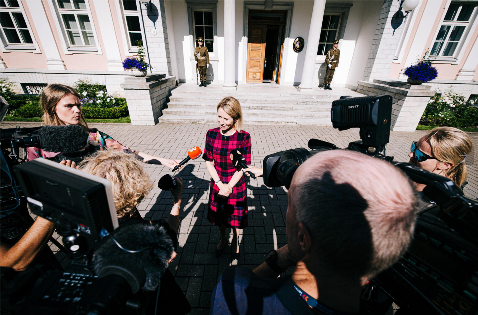 据爱沙尼亚媒体err报道,当地时间7月15日爱沙尼亚女总理卡亚·卡拉斯