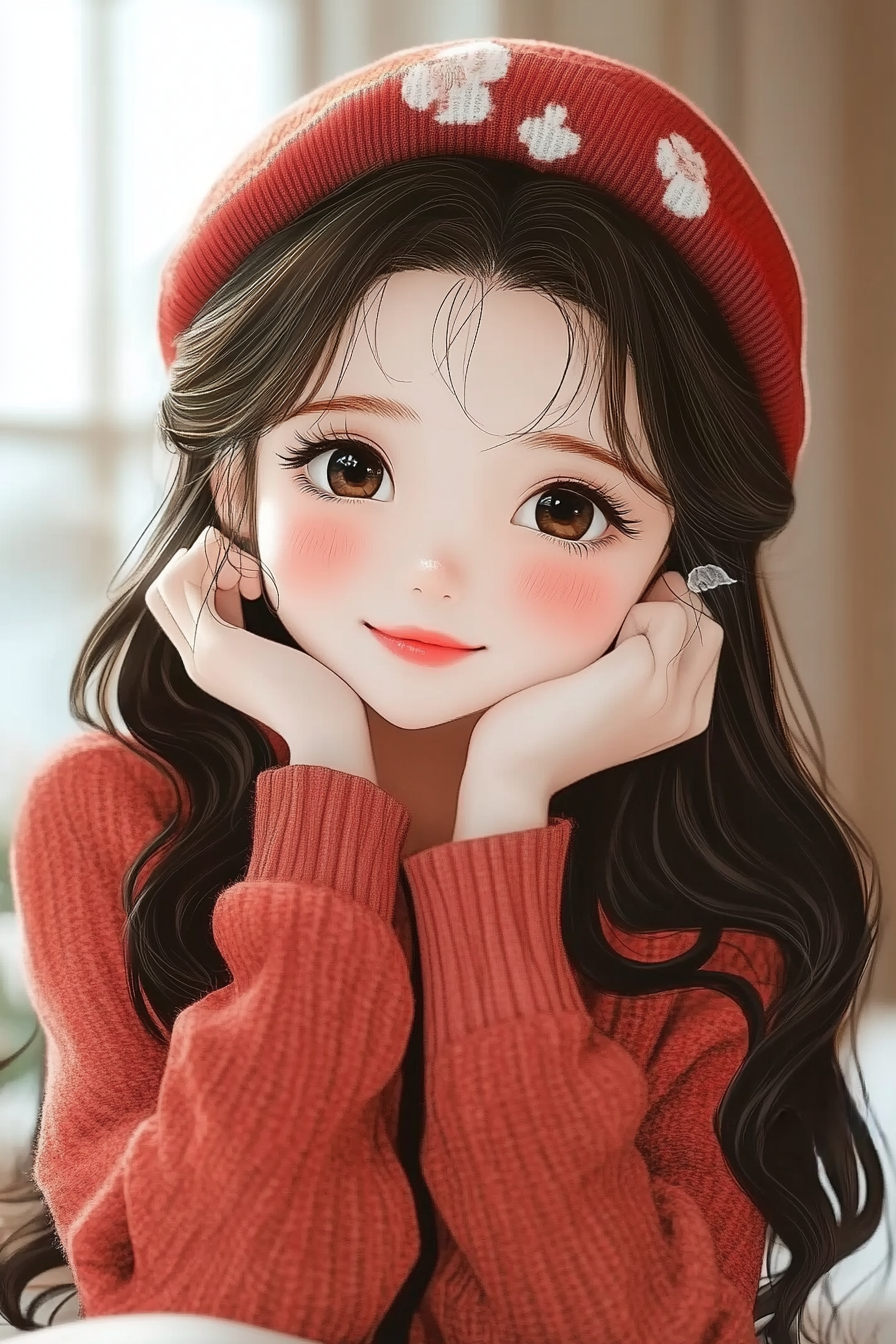 卡通图片壁纸微信头像女