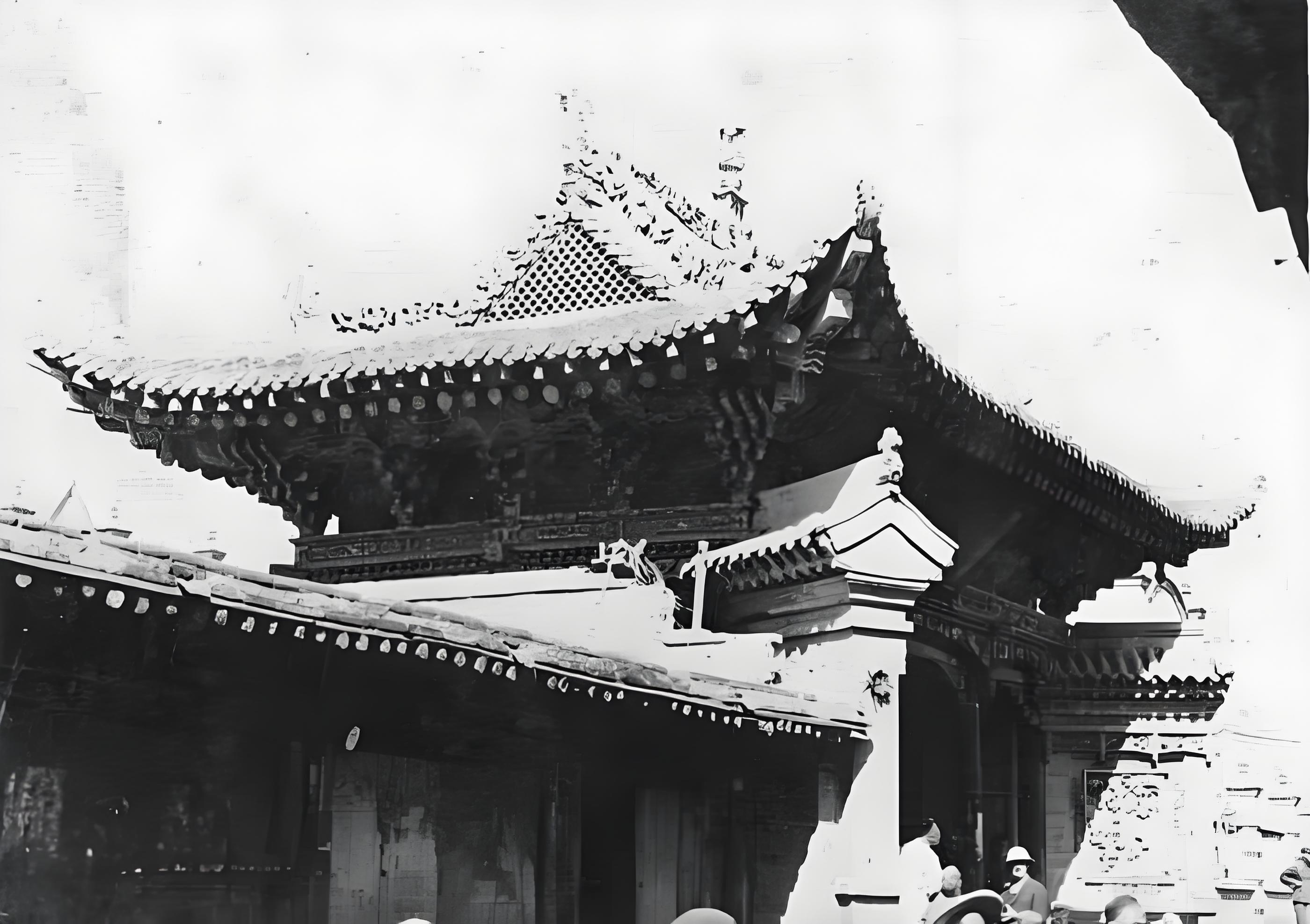 1933年的青海西宁老照片,西宁古称青唐城,是青海省省会,古丝绸之路南