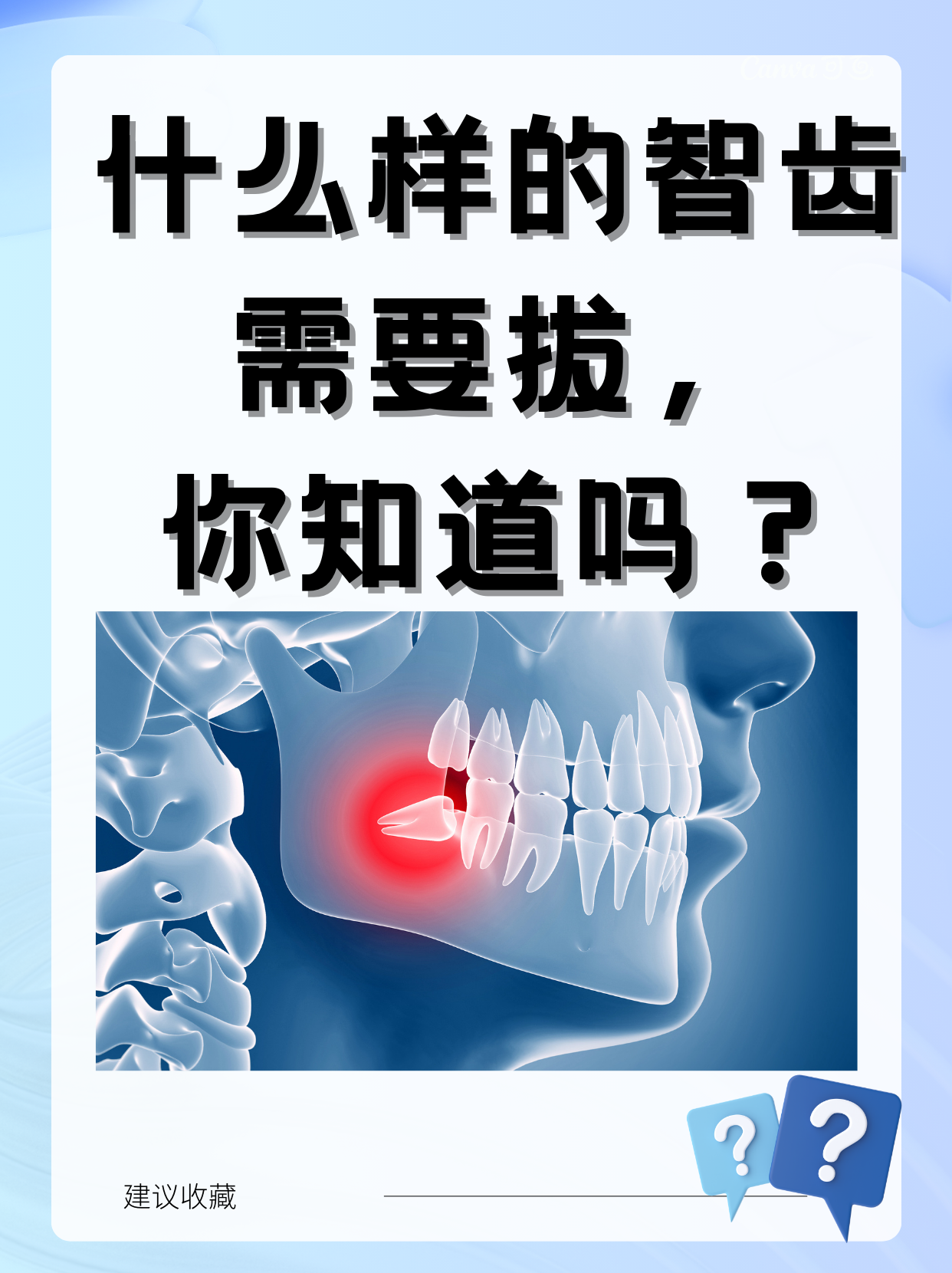 智齿为什么长长停停